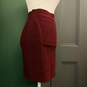 Inc fitted spice berry  skirt